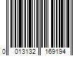 Barcode Image for UPC code 0013132169194