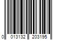 Barcode Image for UPC code 0013132203195