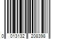 Barcode Image for UPC code 0013132208398