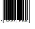 Barcode Image for UPC code 0013132229096