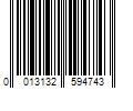 Barcode Image for UPC code 0013132594743