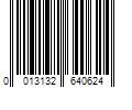 Barcode Image for UPC code 0013132640624