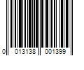 Barcode Image for UPC code 0013138001399