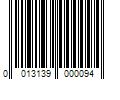 Barcode Image for UPC code 0013139000094