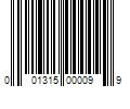 Barcode Image for UPC code 001315000099