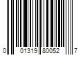 Barcode Image for UPC code 001319800527