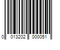 Barcode Image for UPC code 0013202000051