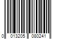 Barcode Image for UPC code 0013205080241