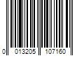 Barcode Image for UPC code 0013205107160