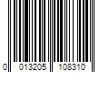 Barcode Image for UPC code 0013205108310