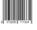 Barcode Image for UPC code 0013205111334