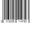 Barcode Image for UPC code 0013205114793