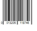 Barcode Image for UPC code 0013205118746