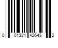 Barcode Image for UPC code 001321426432