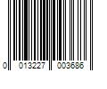 Barcode Image for UPC code 0013227003686