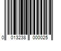 Barcode Image for UPC code 0013238000025