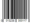 Barcode Image for UPC code 0013238000117