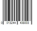 Barcode Image for UPC code 0013244438003