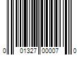 Barcode Image for UPC code 001327000070