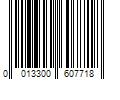 Barcode Image for UPC code 0013300607718