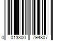 Barcode Image for UPC code 0013300794807