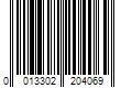 Barcode Image for UPC code 0013302204069