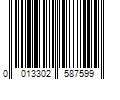 Barcode Image for UPC code 0013302587599