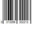 Barcode Image for UPC code 0013359302213