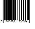 Barcode Image for UPC code 0013388330034