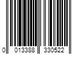 Barcode Image for UPC code 0013388330522