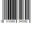 Barcode Image for UPC code 0013388340392