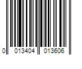 Barcode Image for UPC code 0013404013606