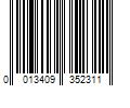 Barcode Image for UPC code 0013409352311