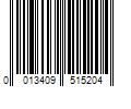 Barcode Image for UPC code 0013409515204