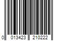 Barcode Image for UPC code 0013423210222