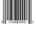 Barcode Image for UPC code 001346000082