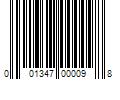 Barcode Image for UPC code 001347000098