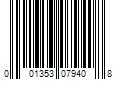 Barcode Image for UPC code 001353079408