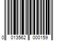 Barcode Image for UPC code 0013562000159