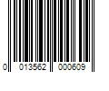 Barcode Image for UPC code 0013562000609