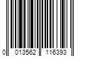 Barcode Image for UPC code 0013562116393