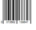 Barcode Image for UPC code 0013562138647