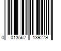 Barcode Image for UPC code 0013562139279