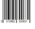 Barcode Image for UPC code 0013562300631