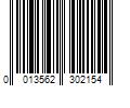 Barcode Image for UPC code 0013562302154