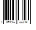 Barcode Image for UPC code 0013562474080