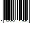 Barcode Image for UPC code 0013600010980