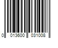 Barcode Image for UPC code 0013600031008