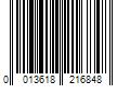 Barcode Image for UPC code 0013618216848