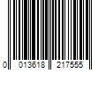 Barcode Image for UPC code 0013618217555